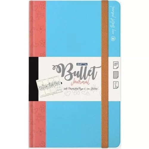 GIPTA BULLET SERT KAPAK DEFTER 17x24 NOKTALI 168 YAPRAK (5531)