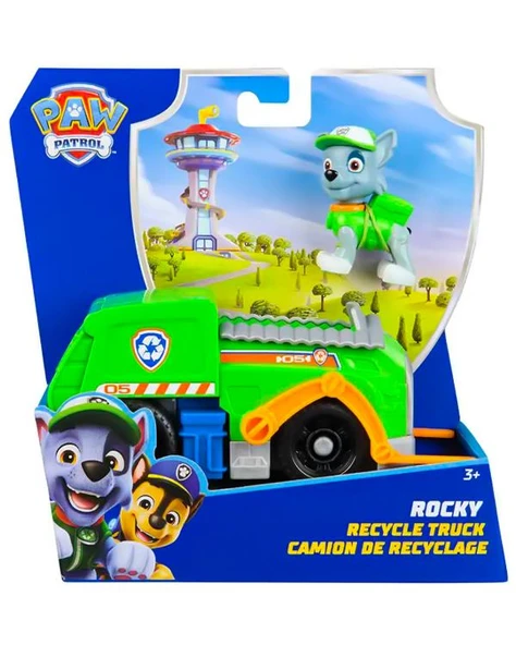 Paw Patrol Rocky ve Görev Aracı Geri Dönüşüm Kamyonu 20148930