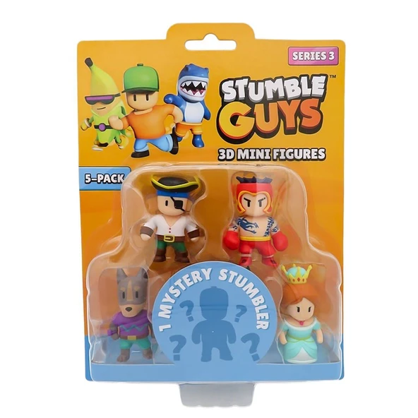 TUY22000 Stumble Guys 5li Mini Figür - 2