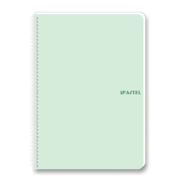 KESKİN PASTEL SPİRALLİ DEFTER A4 KARELİ 60 YAPRAK (327712) - Resim 3