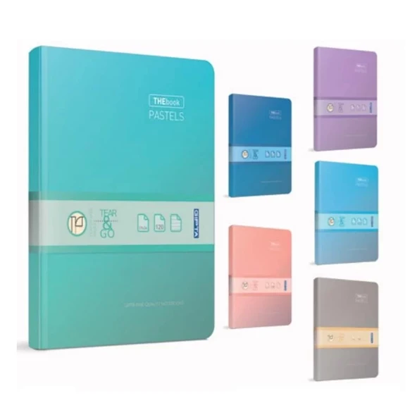 GIPTA THE BOOK PASTELS SERT KAPAK DEFTER 20x28 ÇİZGİLİ 200 YAPRAK (3304) ürün görseli
