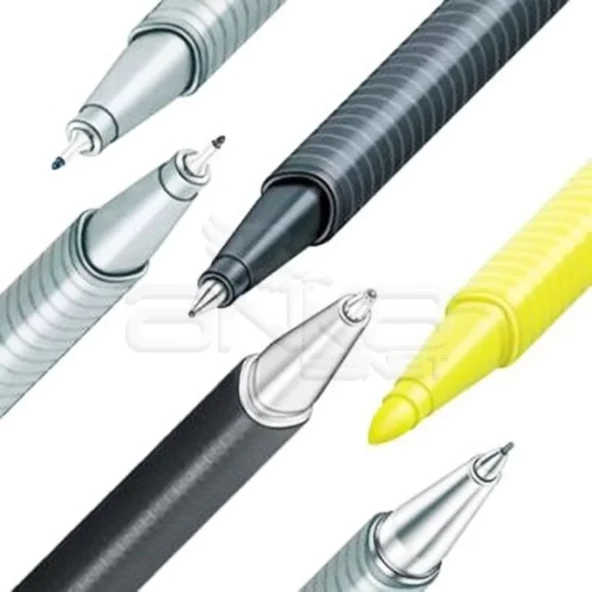 Staedtler Triplus Black Box Kalem Seti - Resim 4