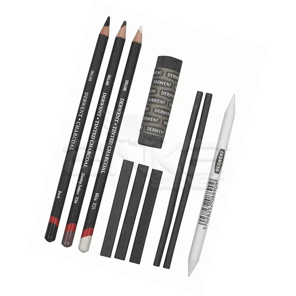 Derwent Charcoal Pencils Füzen Seti - 2
