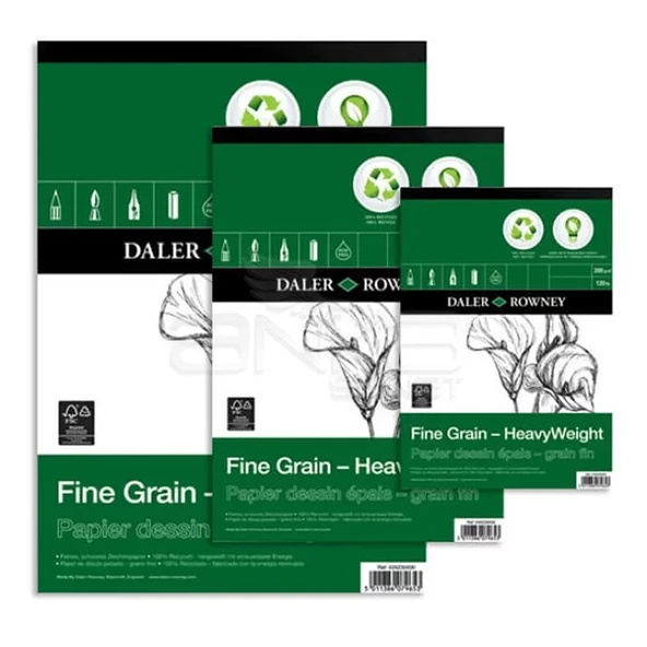 Daler Rowney Fine Grain-HeavyWeight Eco Paper Çizim Defteri 200g 30 Yaprak - 2