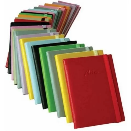 LIZY NOTES SERT KAPAK DEFTER KARELİ (SİYAH) 14x20 cm.