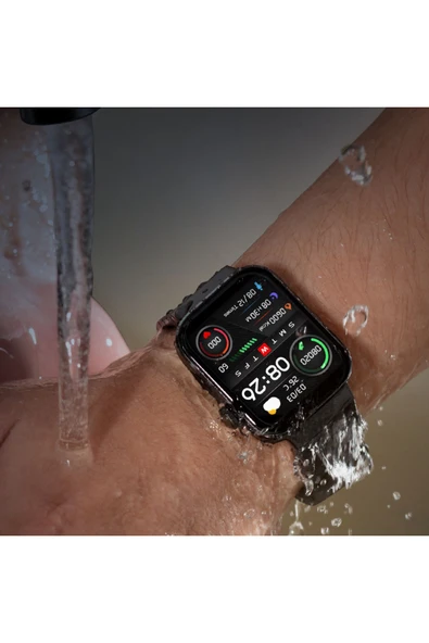 Xiaomi Mibro Watch T1 1.6 Inç Amoled Hd Ekran 2 Atm Sesli Görüşme Özellikli Akıllı Saat Siyah - 4