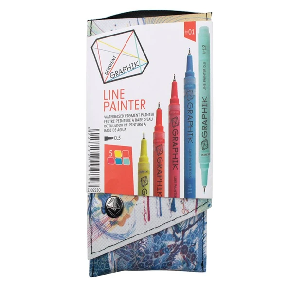 Derwent Graphik Line Maker 5li Set No:01 Kod:2302230 ürün görseli