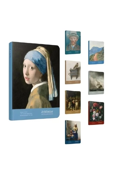 GIPTA ART MASTER SERT KAPAK DEFTER 17x24 KARELİ 120 YAPRAK (3659)