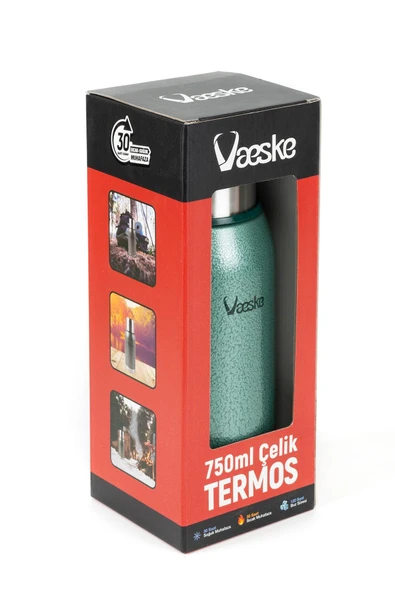 VAESKE Çelik Termos 750 ml - 3