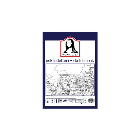 Südor Eskiz Defteri A5 120 gr 50 Yaprak ürün görseli