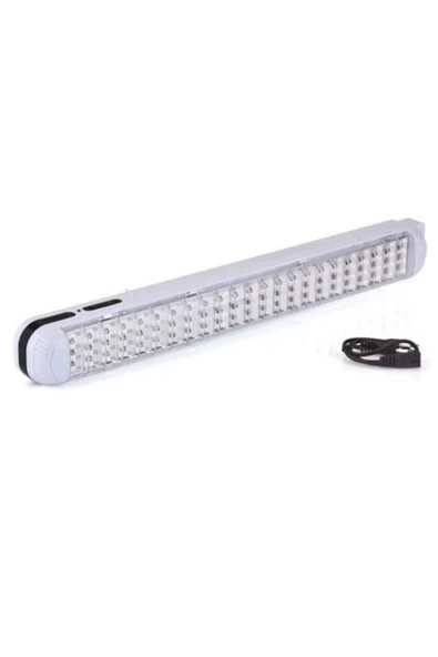 Kamp Feneri Şarjlı Işıldak Aydınlatma 69 Ledli İpli Şarjlı Deprem Acil Durum Işıldak Boy 47 Cm - 3