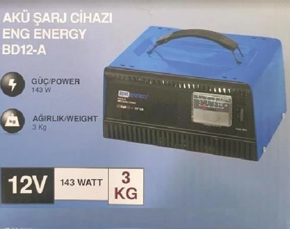 Energy 12V 12A Akü Şarj Aleti - 2