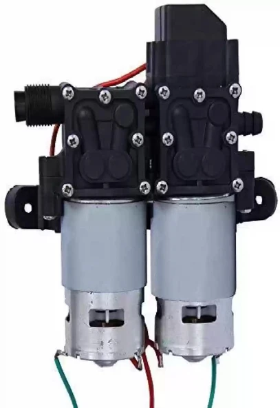 Çift Motorlu İlaçlama Diyafram Pompa 12 V