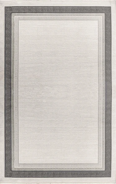 Gabardin Halı Jade 7018 Gri Serisi Triko Akrilik Salon Oturma Yatak Odası Halısı