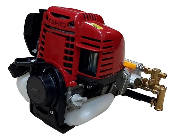 GardenPro 4 Zamanlı Benzinli Pülverizatör Motoru + Pompa 1.6 Hp - 2
