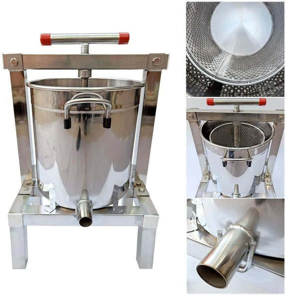 Fenglin SSB-20 Manuel Bal Sıkacağı-Bal Presi 20 lt - 2