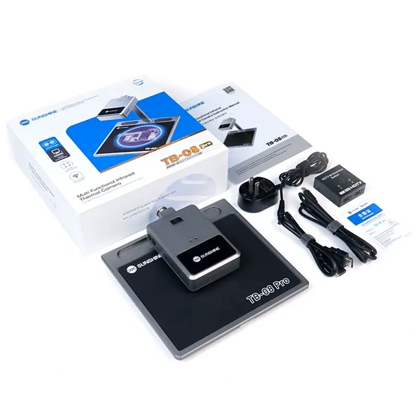 SUNSHİNE TB-08 PRO ÇİFT IŞIK KIZILÖTESİ TERMAL KAMERA HDMI - 3