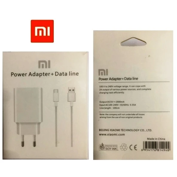 Xiaomi Redmi Mi Şarj Aleti Ve Micro Usb Data Kablosu Mdy 08 - 3