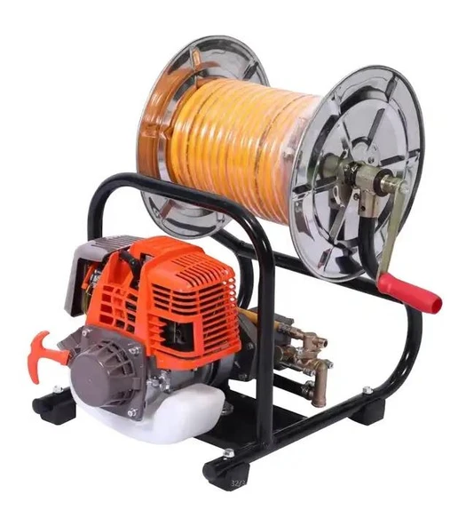 Gardenpro GP-900M Makaralı Benzinli İlaçlama Makinesi+ 50 mt Hortum