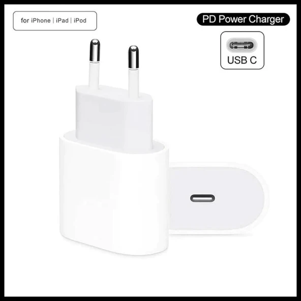 Apple Iphone 20W Usb-C Şarj Cihazı Aleti Adaptör Başlık (454861699) - 2