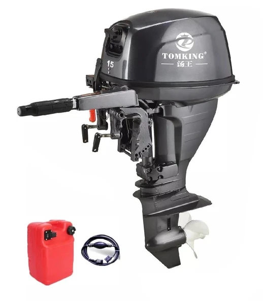 Tomking TKF15 4 Zamanlı Kısa Şaft Tekne Motoru 15 Hp