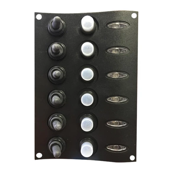 Bfy 6'Lı   Swıtch Panel 116X168Mm