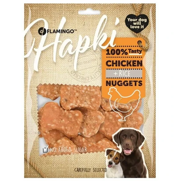 Flamingo Hapki Tavuklu Nugget Köpek Ödül Maması 85 Gr