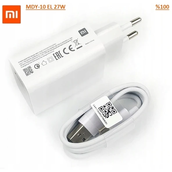 Xiaomi Note 10 Şarj Cihazı Aleti Qc 3.0 Mdy-10-El 27W