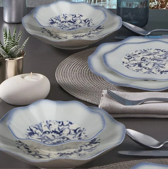Güral Porselen 24 Parça Nesrin Yemek Takımı 3214 - 3