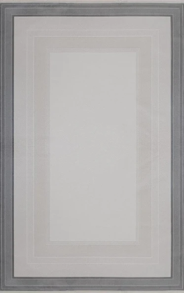Gabardin Halı Jade 7019 Gri Serisi Triko Akrilik Salon Oturma Yatak Odası Halısı