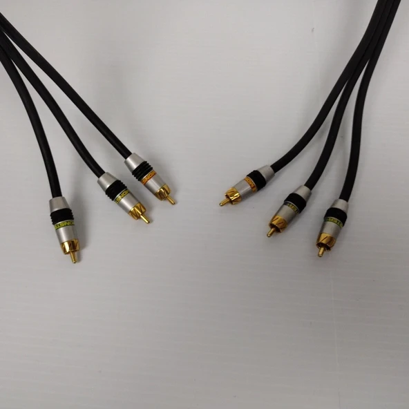 2. EL Monster Cable MV3CV Ultra Yüksek Performanslı Video Kablosu 2 m Altın Kaplamalı RCA - 2