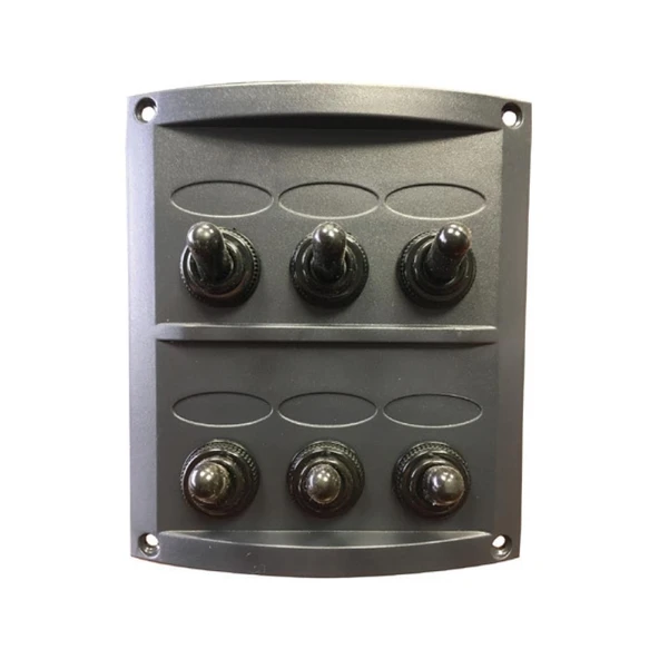 Bfy 6'Lı   Swıtch Panel Işıklı 95X105