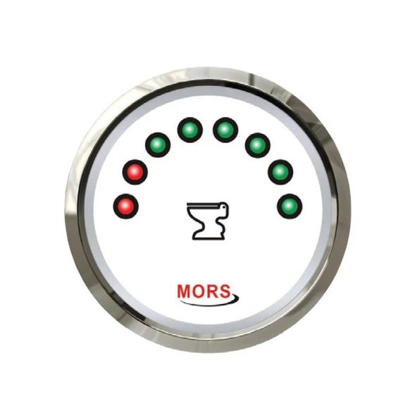 Mors Dijital Atık Su Göstergesi 12-24 Volt Beyaz