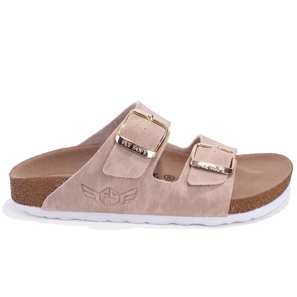 Fly Soft S901002 Bej Günlük Ortopedik Kız Çocuk Spor Terlik - 2