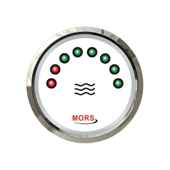 Mors Dijital Su Göstergesi 12-24 Volt Beyaz