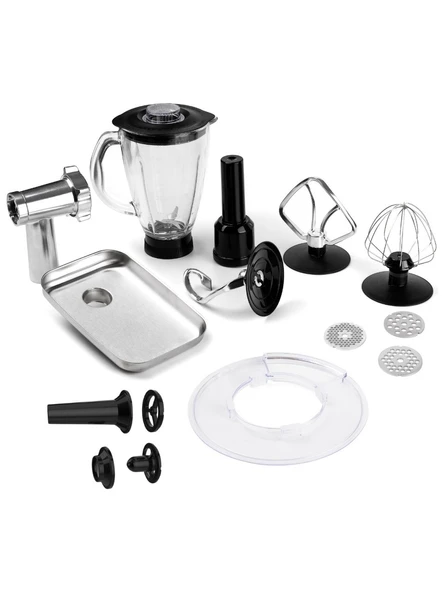 Yui M-120 Multi Fonksiyonel 1300 W 5 lt Gri Stand Mikser - Resim 2