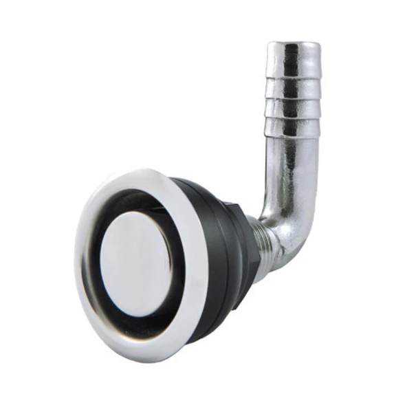 Marine Town Hava Firarı Flanşlı Dirsek 3/4" Krom