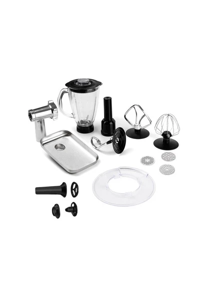 Yui M-120 Multi Fonksiyonel 1300 W 5 lt Kırmızı Stand Mikser - 2