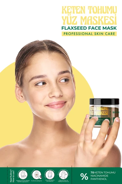 BİOZOMAL Keten Tohumu Jel Maske - 2