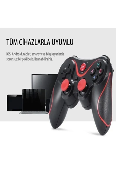 C8s Wireless Kablosuz Oyun Kolu Bluetooth Joystick Gamepad - 6