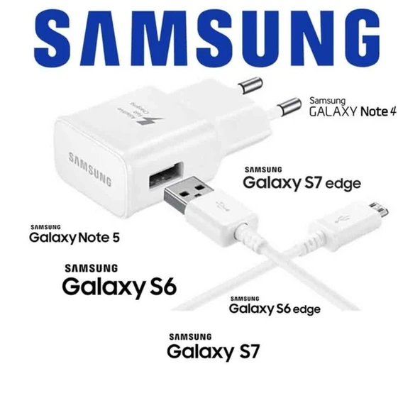Samsung S6 S7 Edge Note 4 Note 5 Hızlı Şarj Cihazı Şarj Aleti ürün görseli