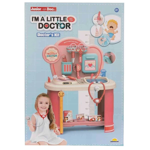 24 CM 16 Parça Ayaklı Doktor Seti  2123