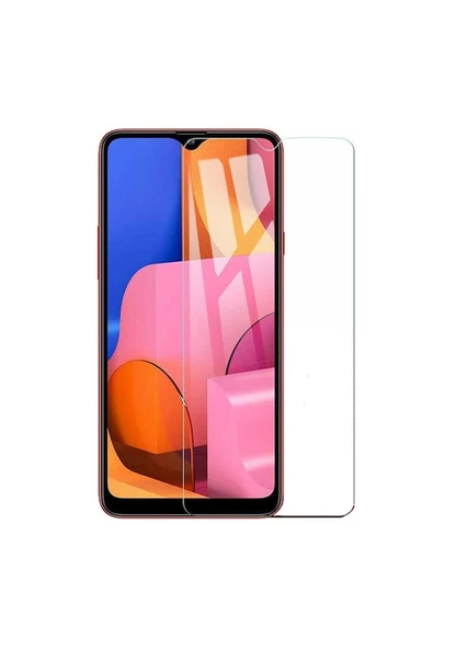 Samsung Galaxy A20S Ekran Koruyucu 9h Sert Temperli Kırılmaz Cam Koruma Şeffaf ürün görseli