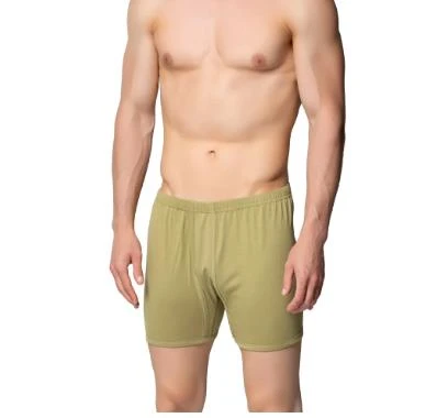 6 Adet Sedef Yıldız Erkek Büyük Beden Renkli Paçalı Arjantin Külot - Resim 5