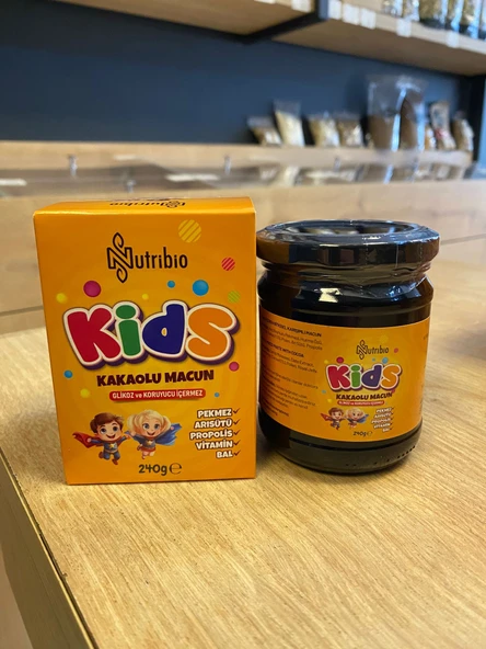 Kids Plus Çocuk Macunu -Kakao Propolis Pekmez Arı Sütü Bal ve Vitamin