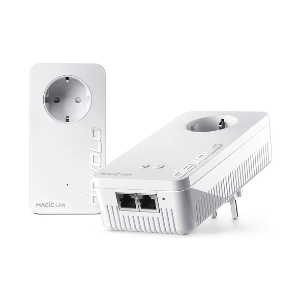 Devolo 8366 Magic 1 WiFi 1200 Mbps - Kablosuz Powerline Menzil Genişletici Başlangıç Kiti