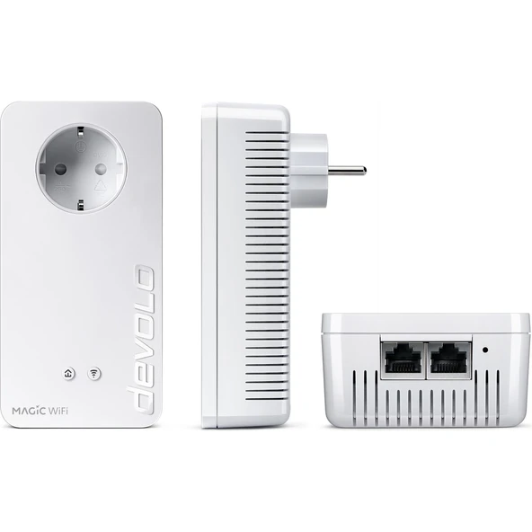 Devolo 8366 Magic 1 WiFi 1200 Mbps - Kablosuz Powerline Menzil Genişletici Başlangıç Kiti - 2