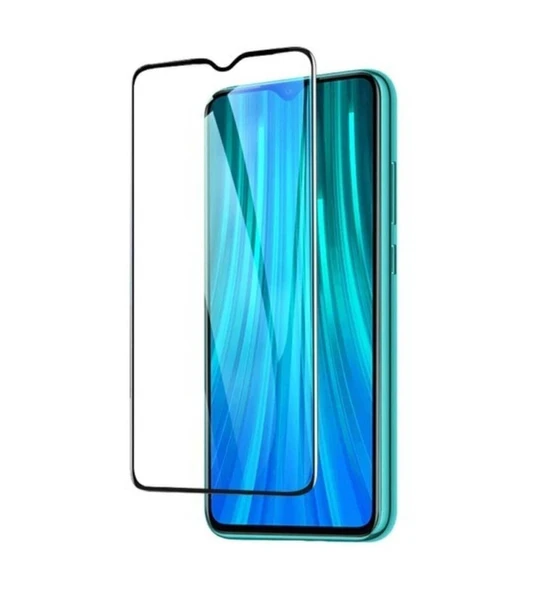 Xiaomi Redmi Note 8 Pro Tam Kaplayan Kırılmaz Cam Koruyucu 5d 9d Siyah