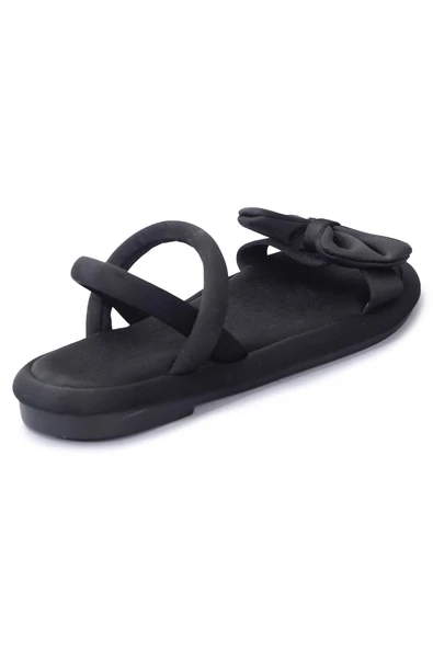 QRAMED Orthopedix Esnek Şık Kadın Sandalet Scuba Kumaş FİYONKLU QR25204 - 7