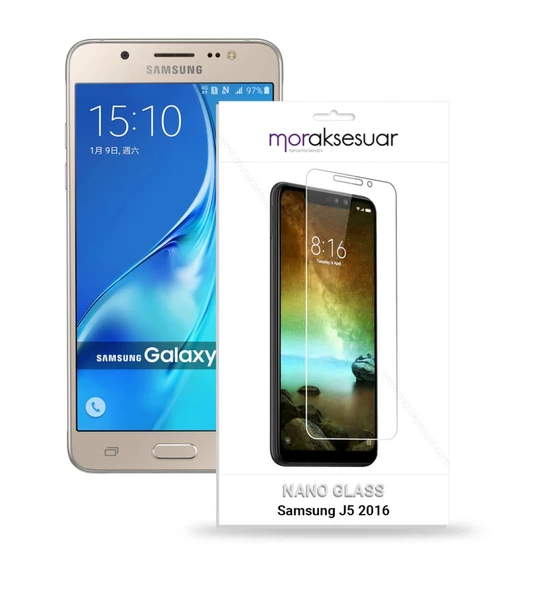 Samsung J5 2016 Uyumlu Ekran Koruyucu Nano Esnek Micro Temperli Kırılmaz Cam Ekran Koruyucu ürün görseli